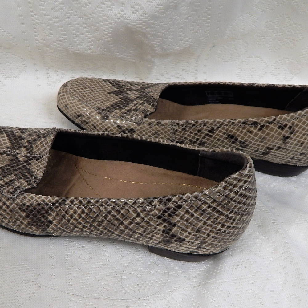 Clark's Artisan Animal Print Low Heel Shoe 7.5